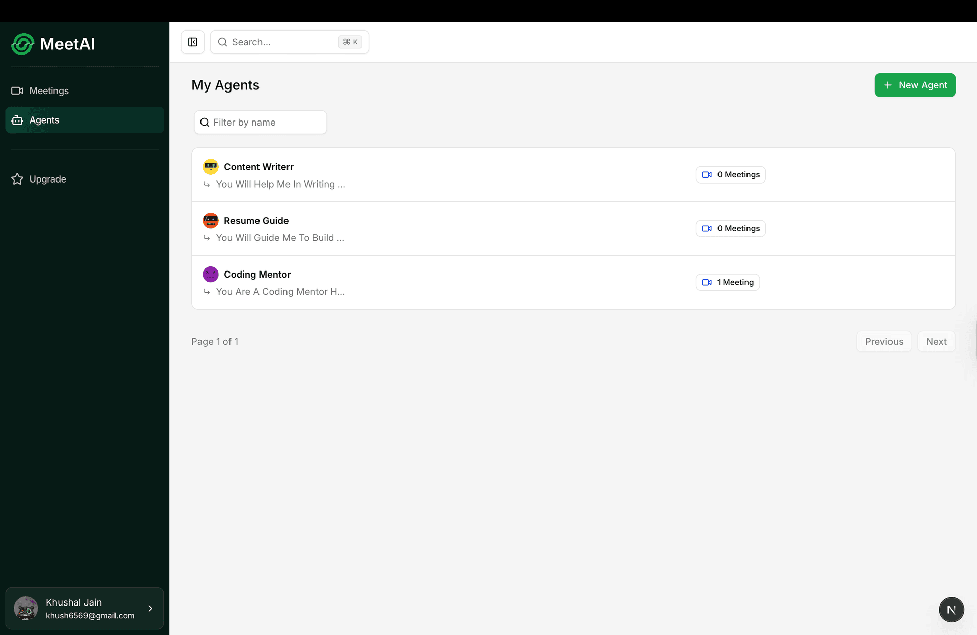 Meet AI – Real-Time AI Video Meetings screenshot